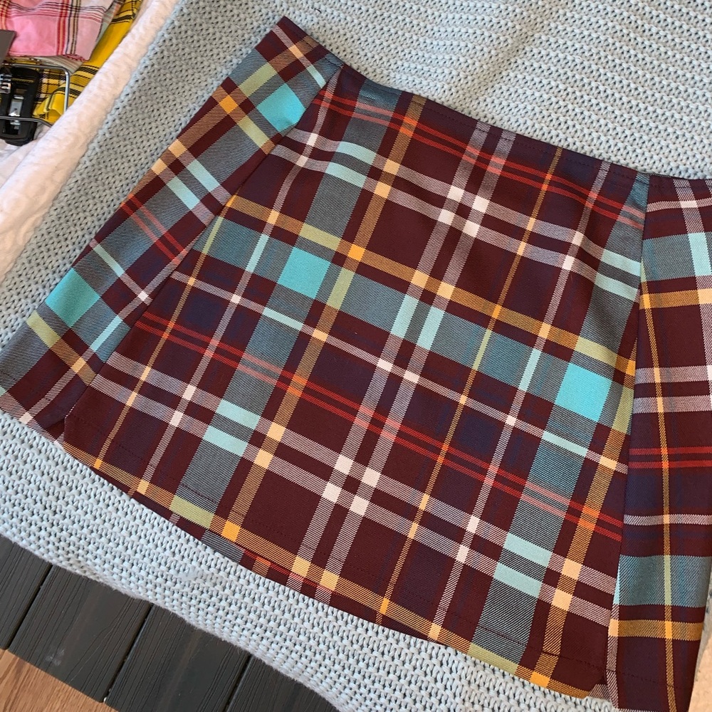 Urban Outfitters plaid skirt